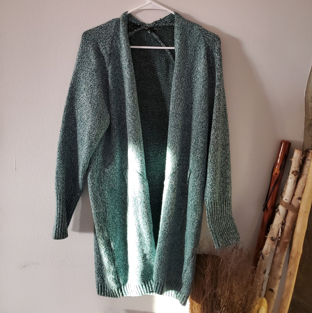 Fleece cardigan